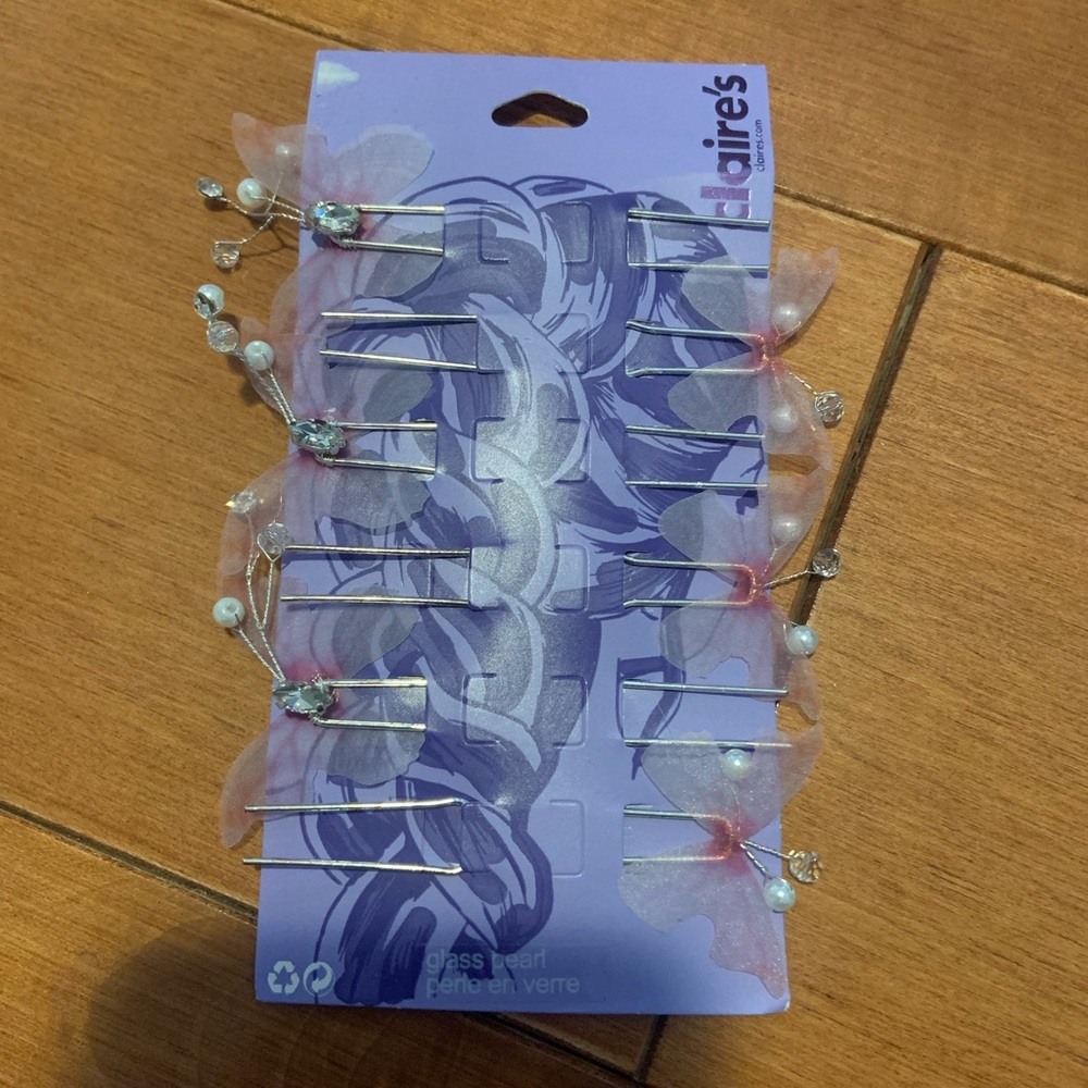 Claire’s Butterfly Hair Pins